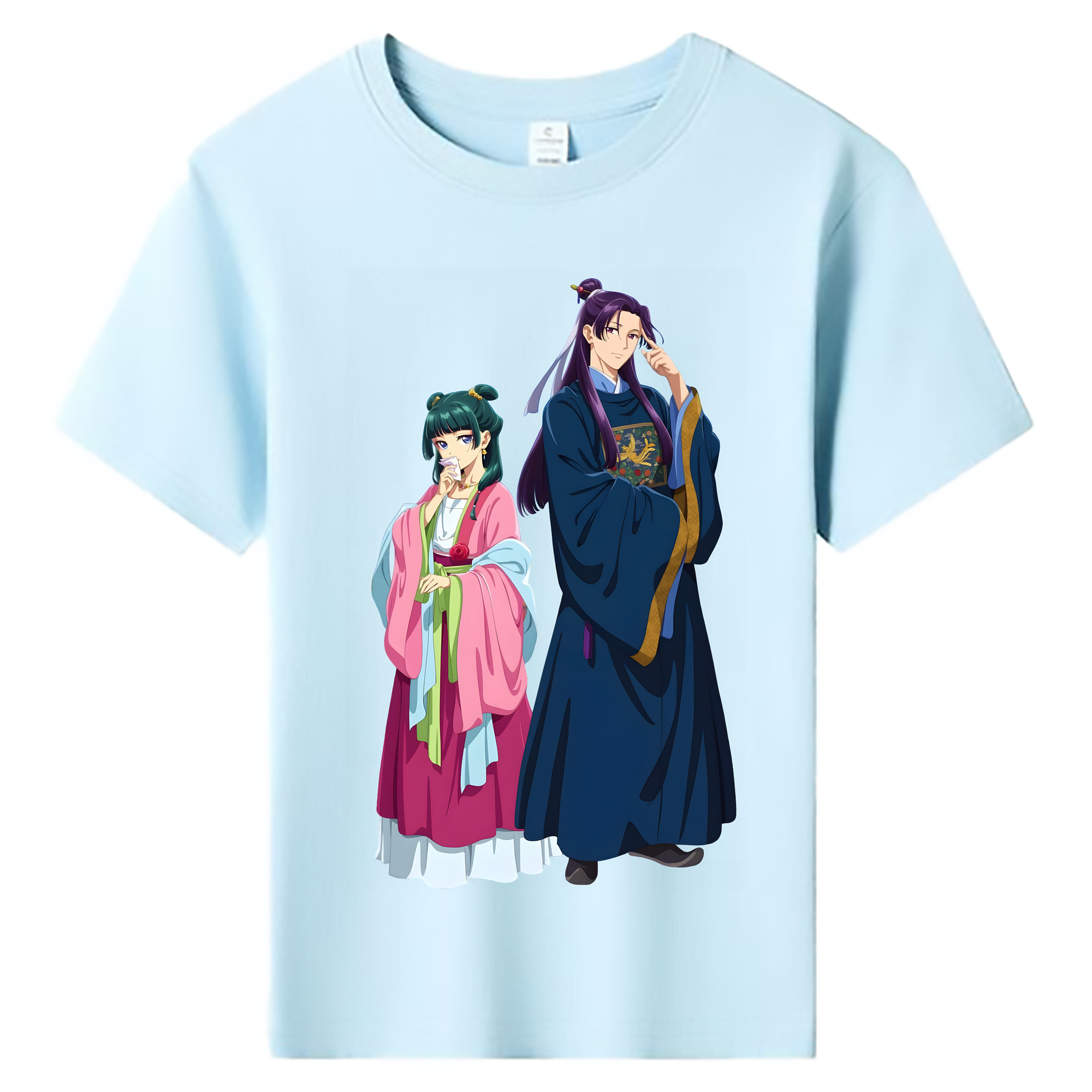 （画像用） 薬屋のひとりごと The Apothecary Diaries 綿100％キッズTシャツ（フロントプリント）